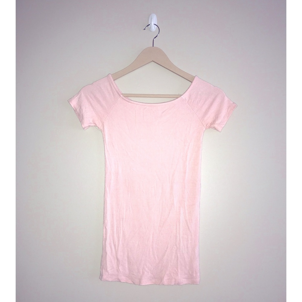 Anthropologie Baby Pink Top